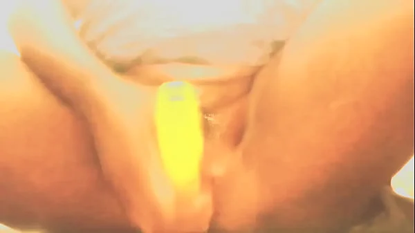 Village Girl Fucking with vegetable